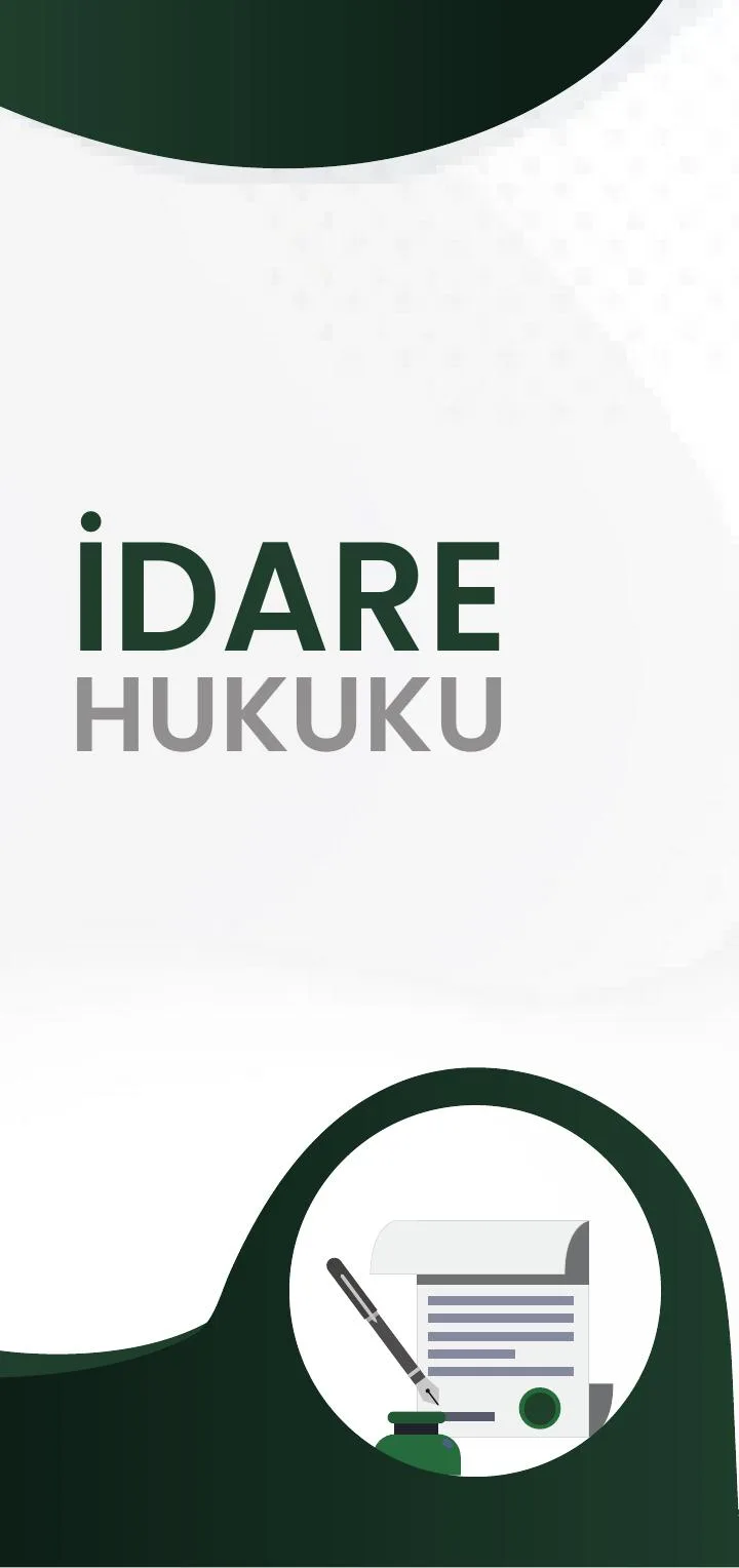 İdare Hukuku broşür kapağı