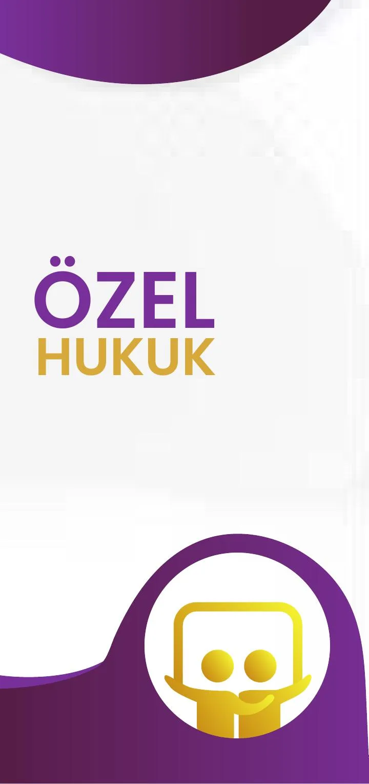Özel Hukuk broşür kapağı