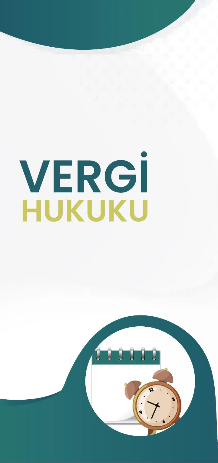 Vergi Hukuku PDF broşürü kapağı
